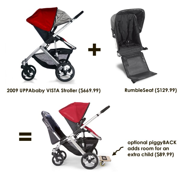 how to use uppababy rumble seat
