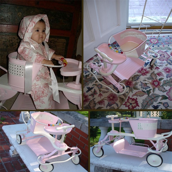 taylor tot baby walker and stroller