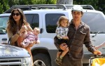 Matthew McConaughey & His Family Attend A Birthday Party!