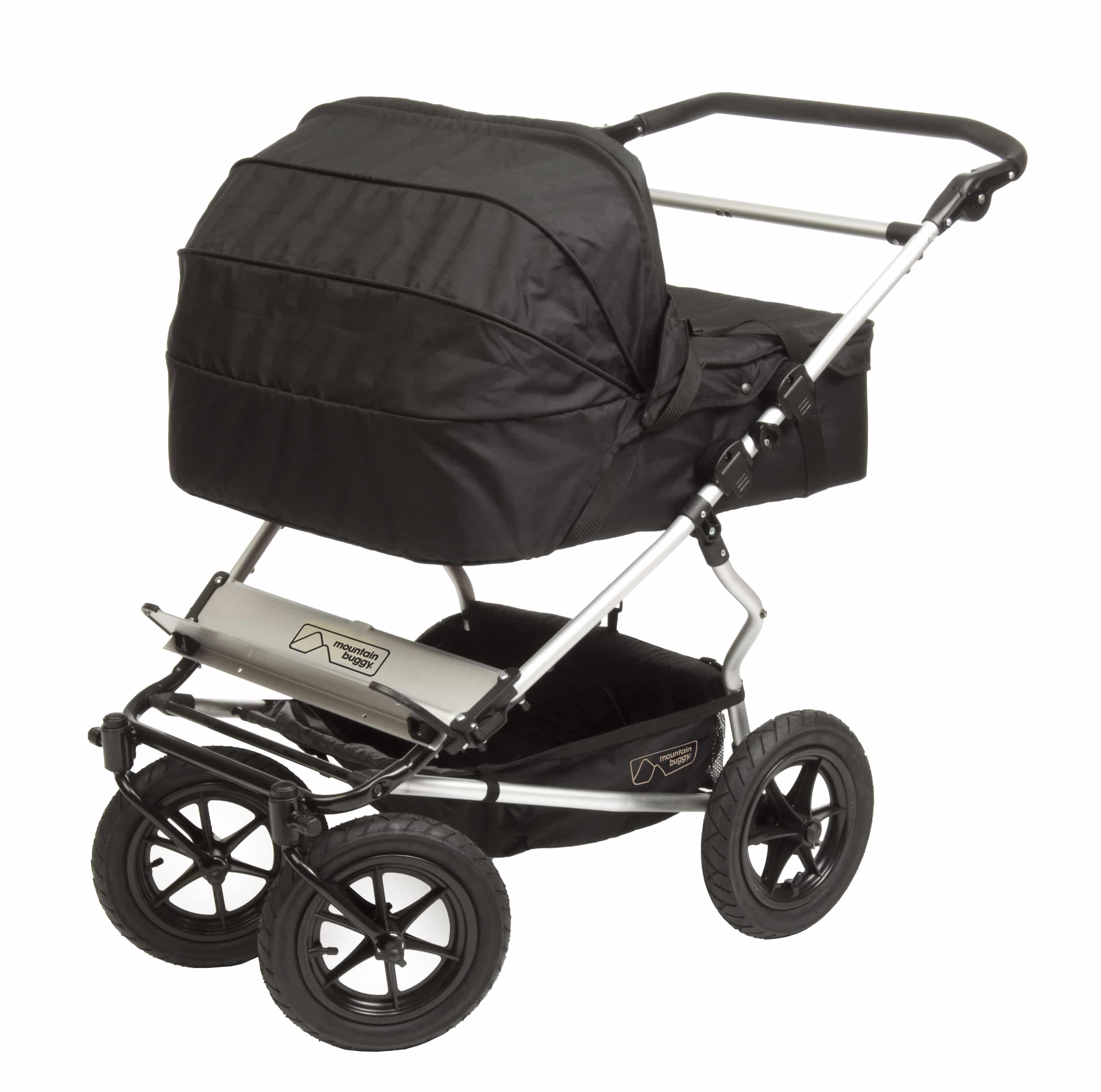 double buggy with carrycot