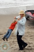 Jenna Elfman and son Story