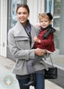 Jessica Alba and daughter Honor