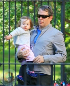 Matthew Broderick with daughter Tabitha