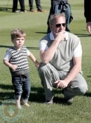 Kevin Costner and son Hayes