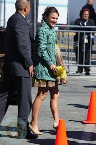 Natalie Portman Outside of Spirit Awards