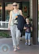 Gwen Stefani with son Kingston