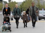 Gwen Stefani and Gavin Rossdale with sons Zuma and Kingston