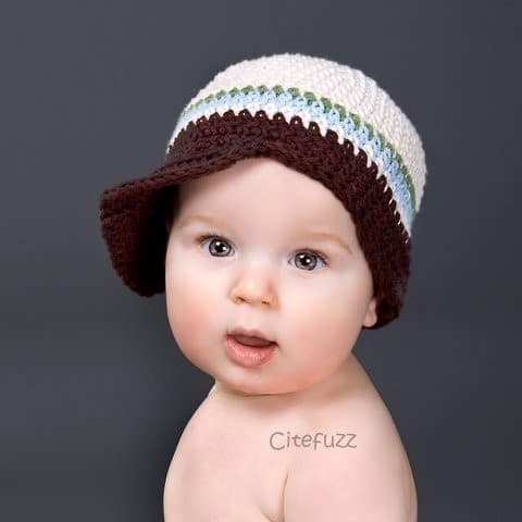Citefuzz - Cotton Mod Tot - Bebop Brim Hat TM - Growing Your Baby