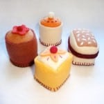 Felt Forest - set of petit fours