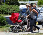 Gwen Stefani with sons Zuma and Kingston