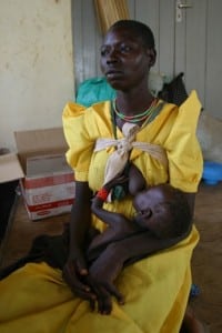 Mom Africa breastfeeding