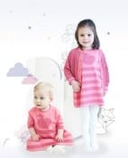 Bonnie Baby sparkle apple cotton:lurex dress