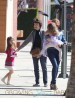 Isla Fisher takes her daughters, Olive and Elula, out for a shopping trip in Los Angeles