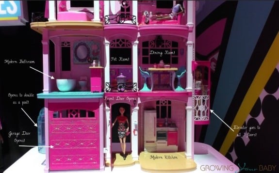 pop up barbie house