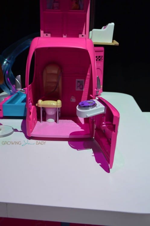 barbie pop up house