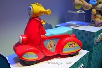 Fisher-Price's Smart Stages Scooter  - side