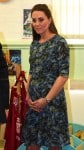 Pregnant Kate Middleton is all smiles spending time with the children while visiting Cape Hill Children's  Centre in Smethwick, London