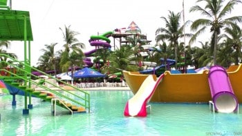 Aquaventuras Park in Puerto Vallarta - pool activity center