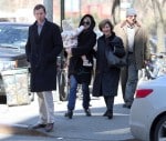 Jenna Bush-Hager out in NYC with husband Henry, daughter Mila and Mom Barbara