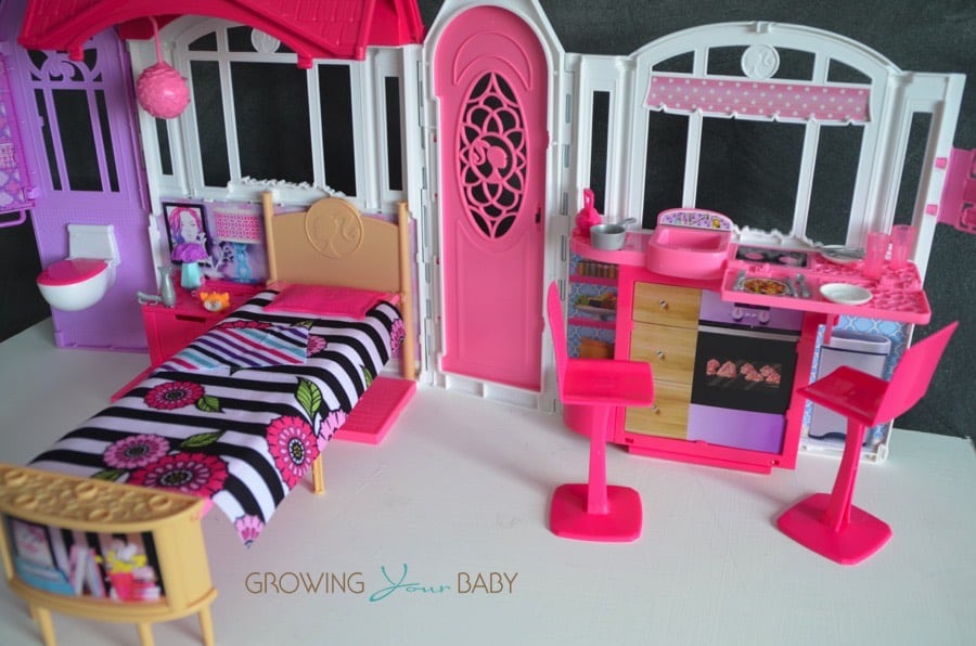 barbie getaway glam house