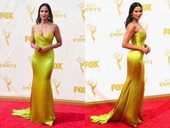 Padma Lakshmi at the 67th annual Primetime Emmy Awards