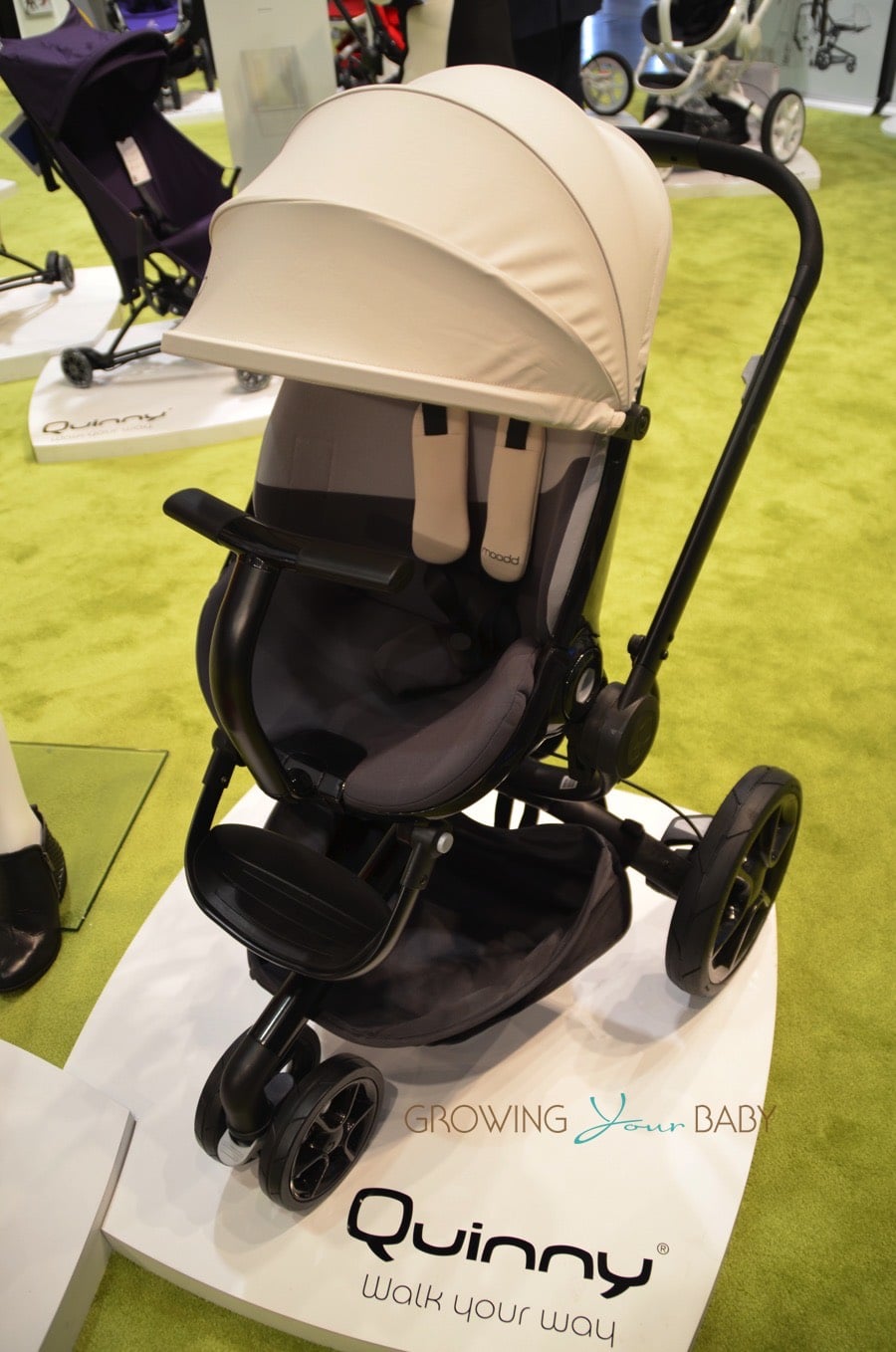 newborn and toddler double buggy