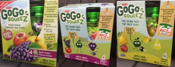 recalled go go squeez pouches