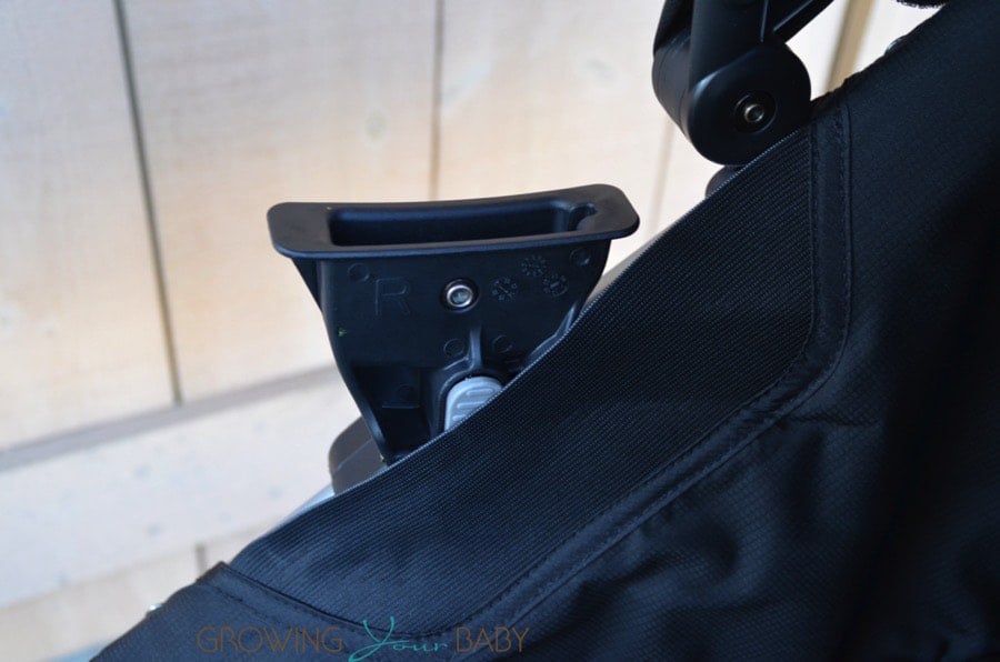 b agile stroller car seat adapter