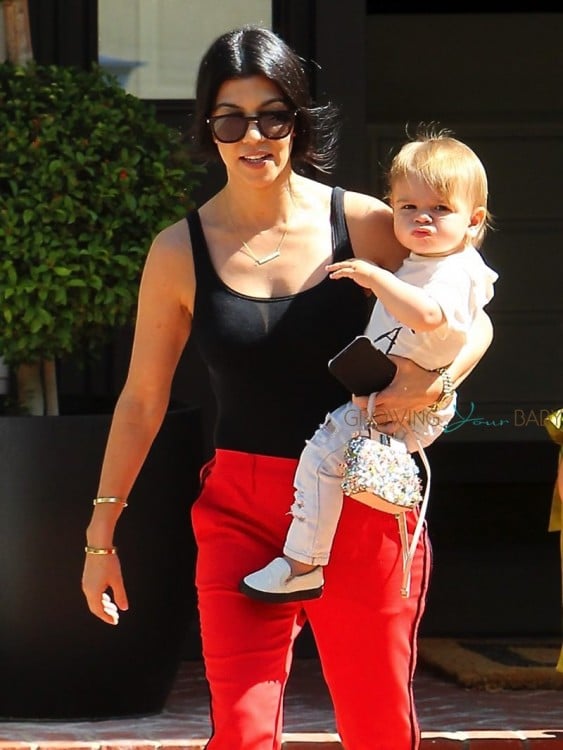 Kourtney Kardashian out in LA with son Reign Disick