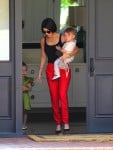 Kourtney Kardashian out in LA with son Reign and daughter Penelope Disick