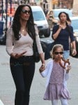 Padma Lakshmi Steps Out In NYC With Her Daughter Krishna Dell