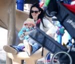 Rachel Bilson Takes Daughter Briar to the Park in LA