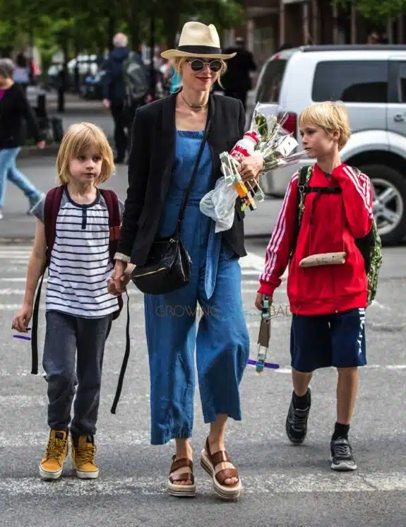 Naomi Watts Steps Out With Her Boys in NYC