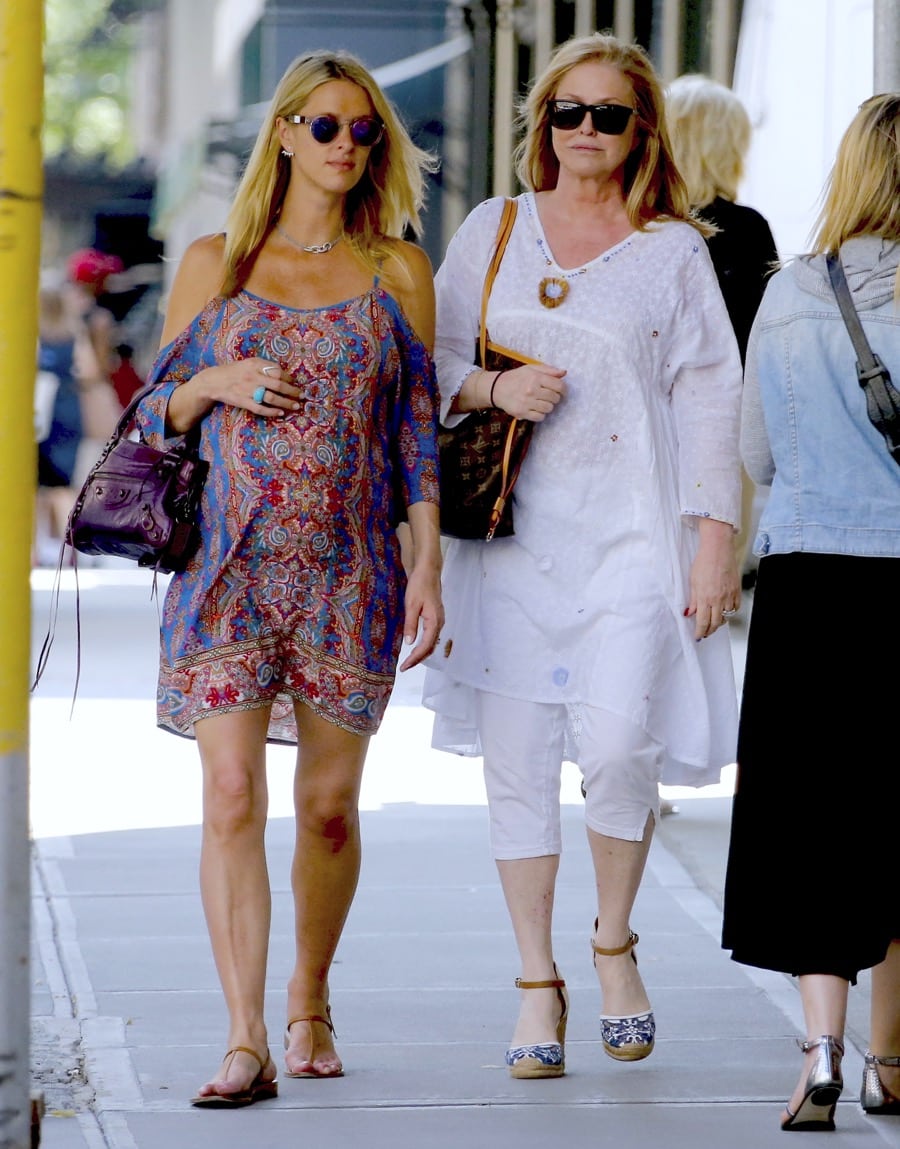 Nicky Hilton Is Boho Chic In The City | Growing Your Baby