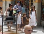 Sarah Jessica Parker & Matthew Broderick Take Their twins To Tibidabo Amusement Park