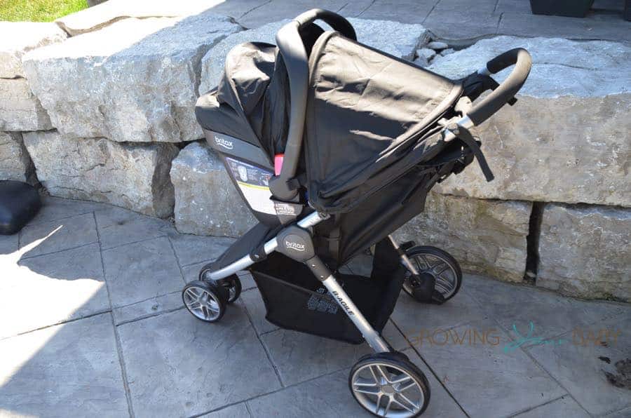 britax b agile travel system review