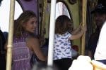 Elsa Pataky at Warner Bros Amusement Park in Spain