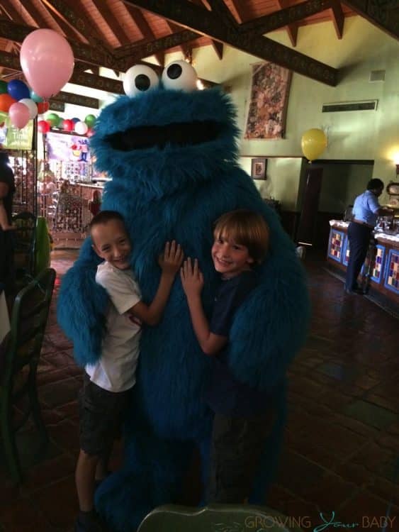 Beaches Resort Turks and Caicos - sesame street breakfast