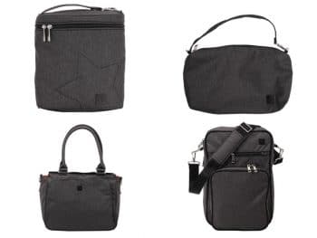 Ju-ju-be diaper bags in chrome