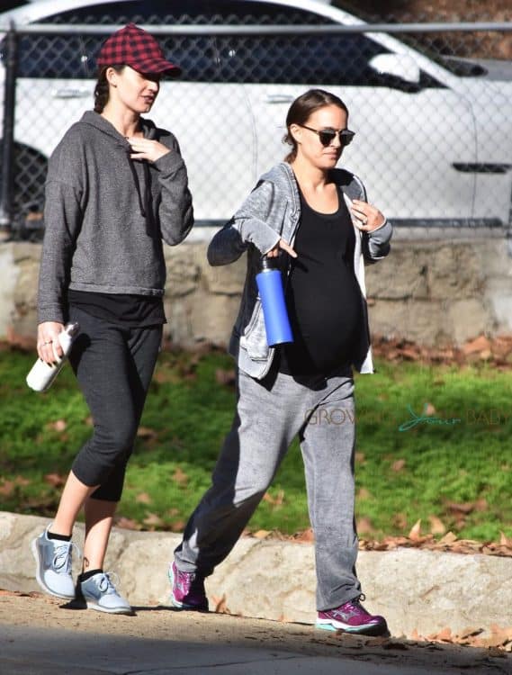 Pregnant Natalie Portman Hikes At Griffith Park