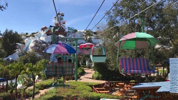 Blizzard Beach Water Park Orlando - chair lift