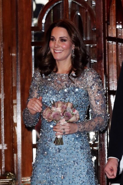Prince William and Wife Catherine Attend the Royal Variety Performance ...