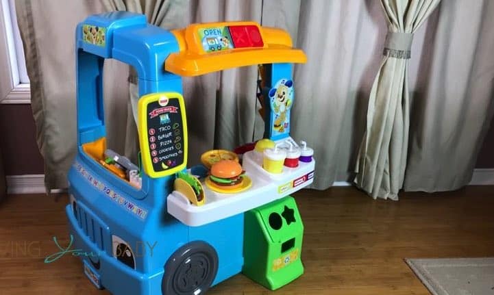 fisher price laugh and learn fun food truck