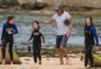 Nicole Kidman and Keith Urban's daughters enjoy a day of surfing lessons