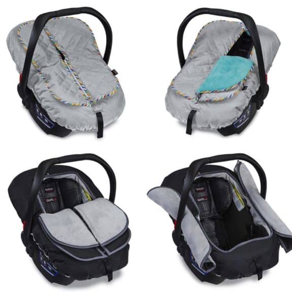 winter infant car seat cover