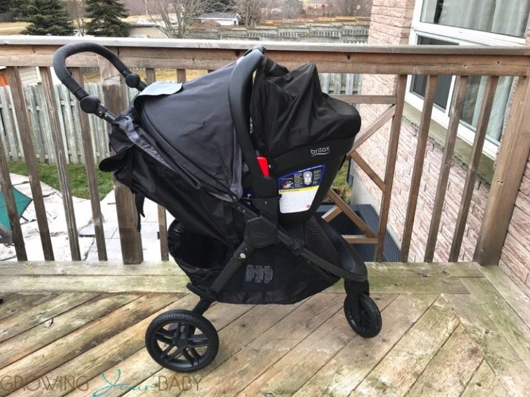 britax b free stroller review