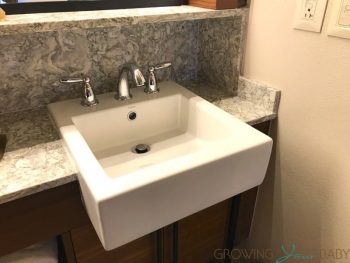 Disney's Coronado Springs Resort Renovated Cabana Room - sink