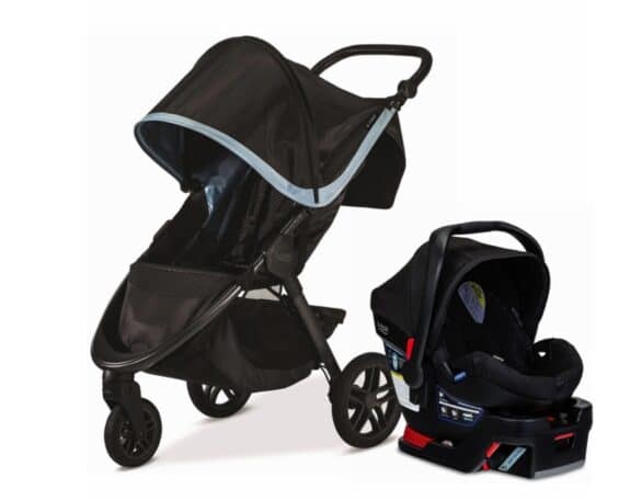 compact stroller travel system