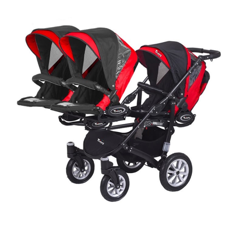 triple bob stroller