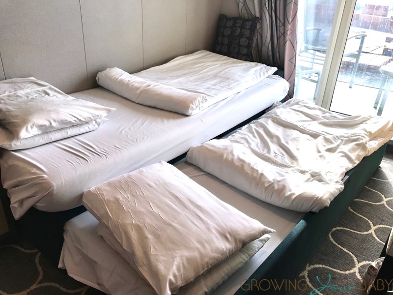 oasis of the seas stateroom with sofa bed